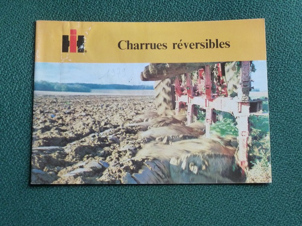 Catalogue gamme charrues r&eacute;versibles INTERNATIONAL 1979 Livres et BD