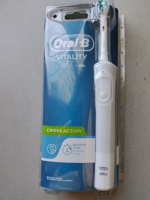 Pack brosse à dents Oral B Vitality 100
Cross action Couleur Soulaire-et-Bourg (49)