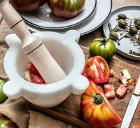   Dix mortiers en marbre pour cuisine 