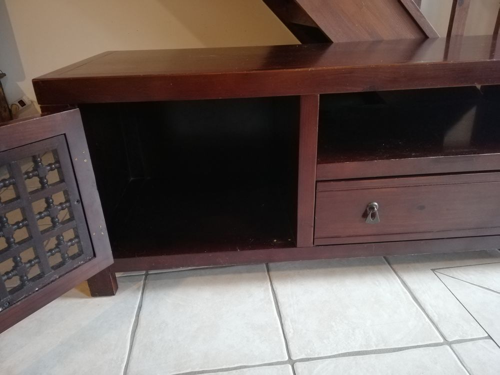 MEUBLE TV ACAJOU Meubles