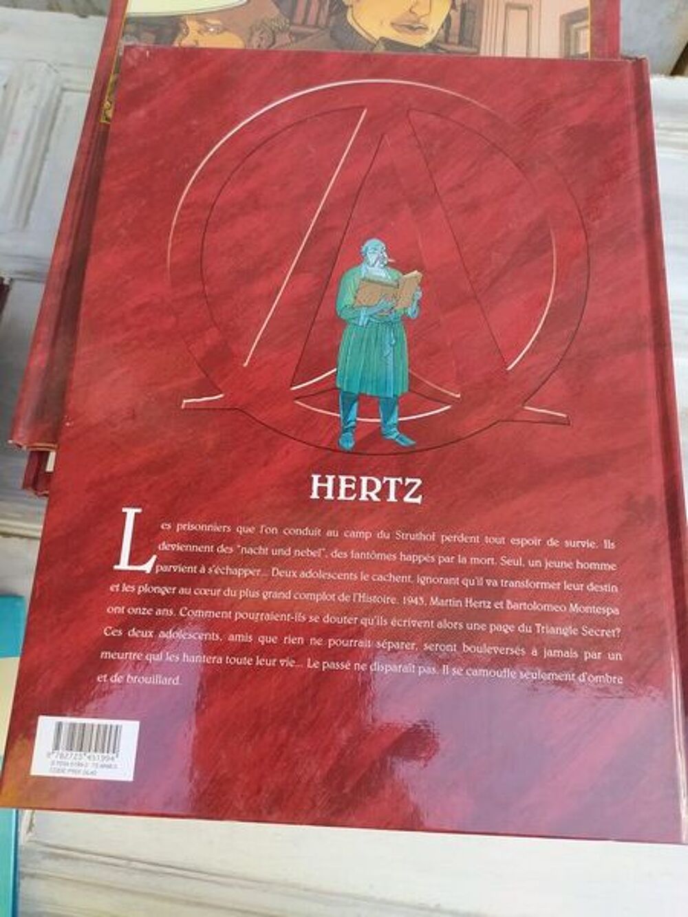 Lot BD Bandes Dessin&eacute;es Triangle Secret I.N.R.I Gl&eacute;nat, Livres et BD