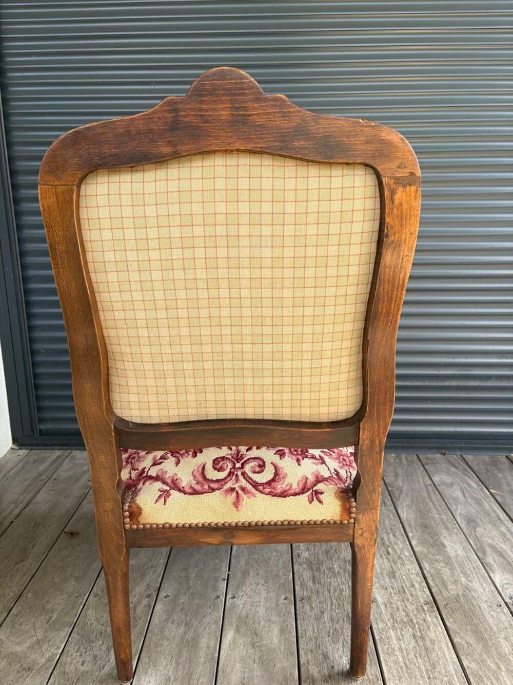 Antiquit&eacute; fauteuil style Louis XV bois massif Meubles