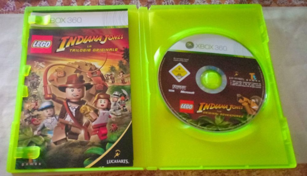 Jeu Xbox 360 Indiana Jones et Kung Fu panda complet Consoles et jeux vidéos