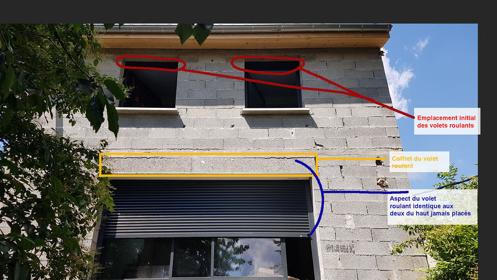 Volet roulant &eacute;lectrique 1 x 1,20 NEUF! Bricolage