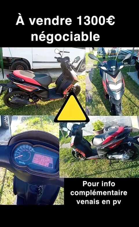 Scooter APRILIA 2018 occasion Bordeaux 33000