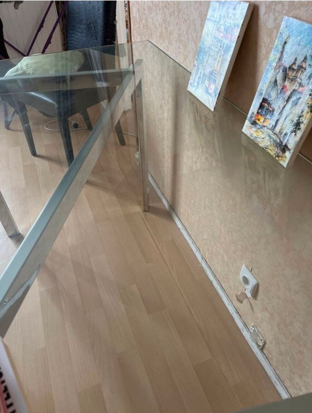 grande table &agrave; manger en verre Meubles