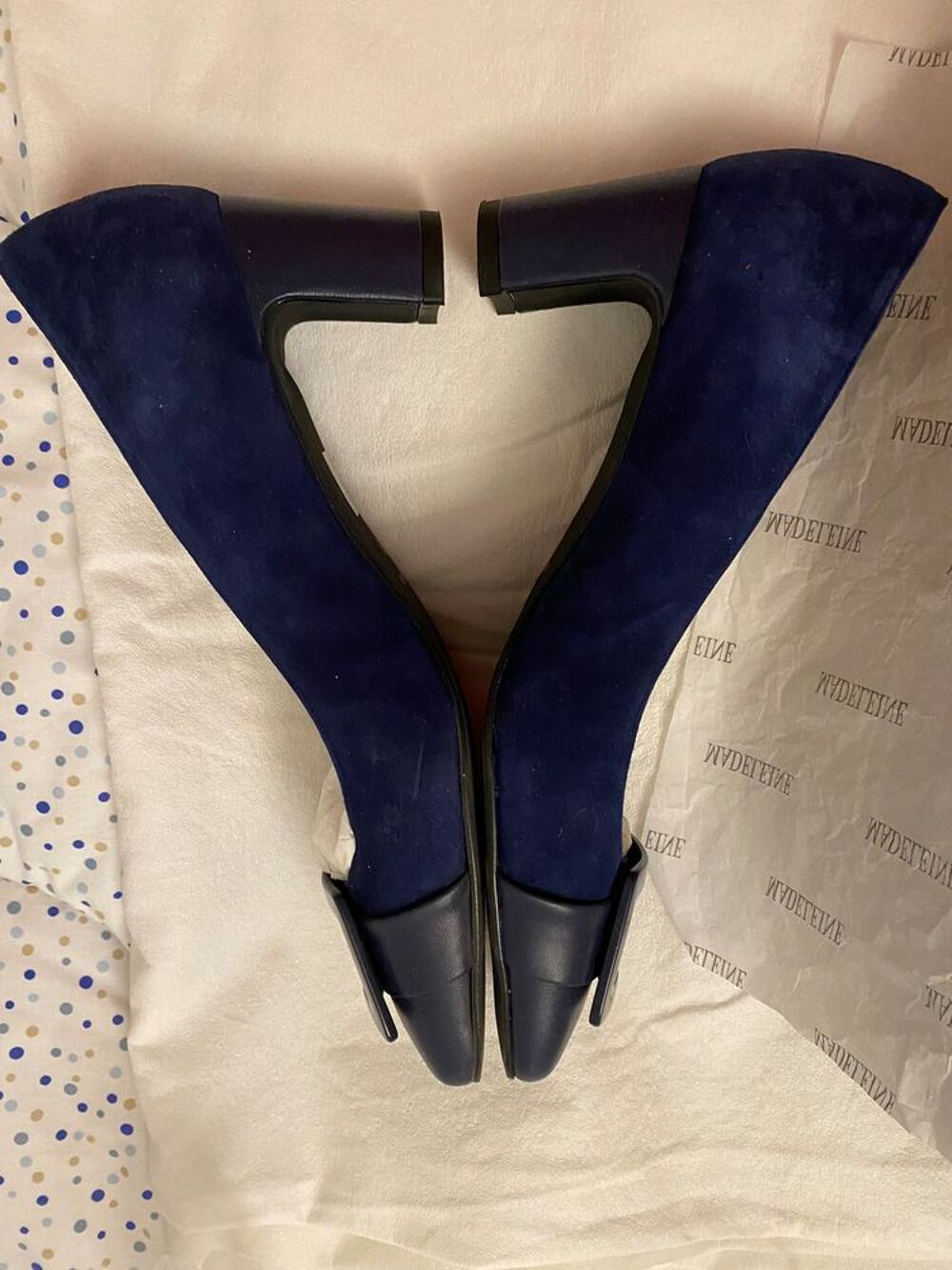 MOCASSIN de Printemps "&nbsp;MADELEINE&nbsp;" Femme T39 Marine 
Chaussures
