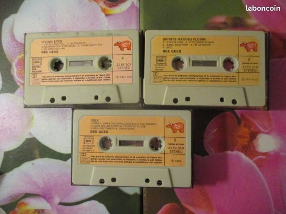 Cassettes audio Bee Gees CD et vinyles
