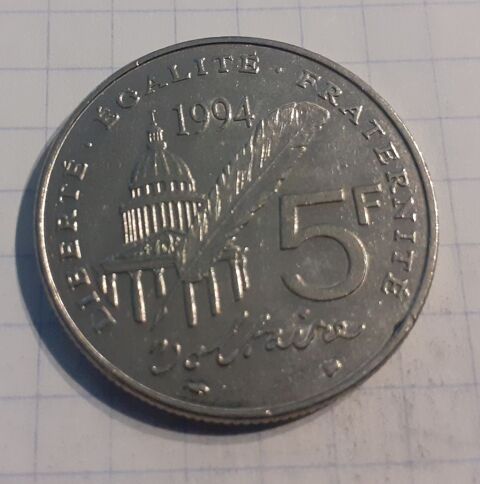 5 Francs 1994 1 Armentires (59)