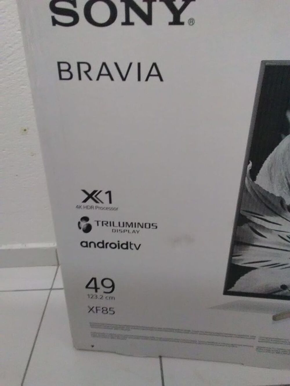 Tv Sony 4K 123cm Photos/Video/TV
