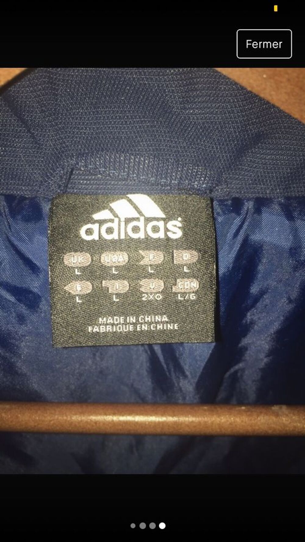 Veste Adidas OM Vêtements