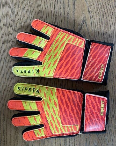 Paire gants gardien football kipsta enfant Beauchamp (95)