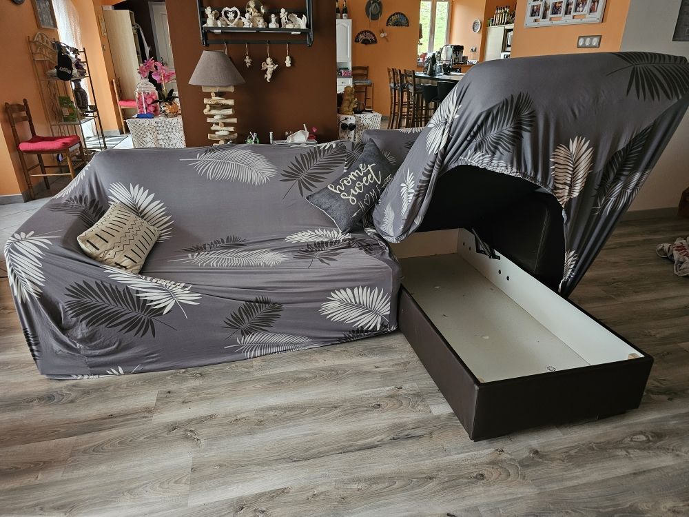 Canap&eacute; d'angle convertible Gianni Meubles