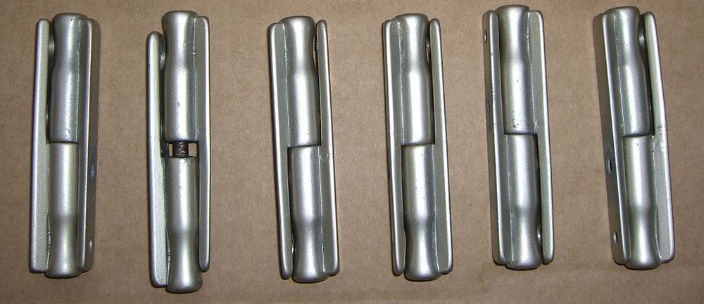 Paumelles m&eacute;tal pour meubles teinte m&eacute;tallis&eacute;e Bricolage