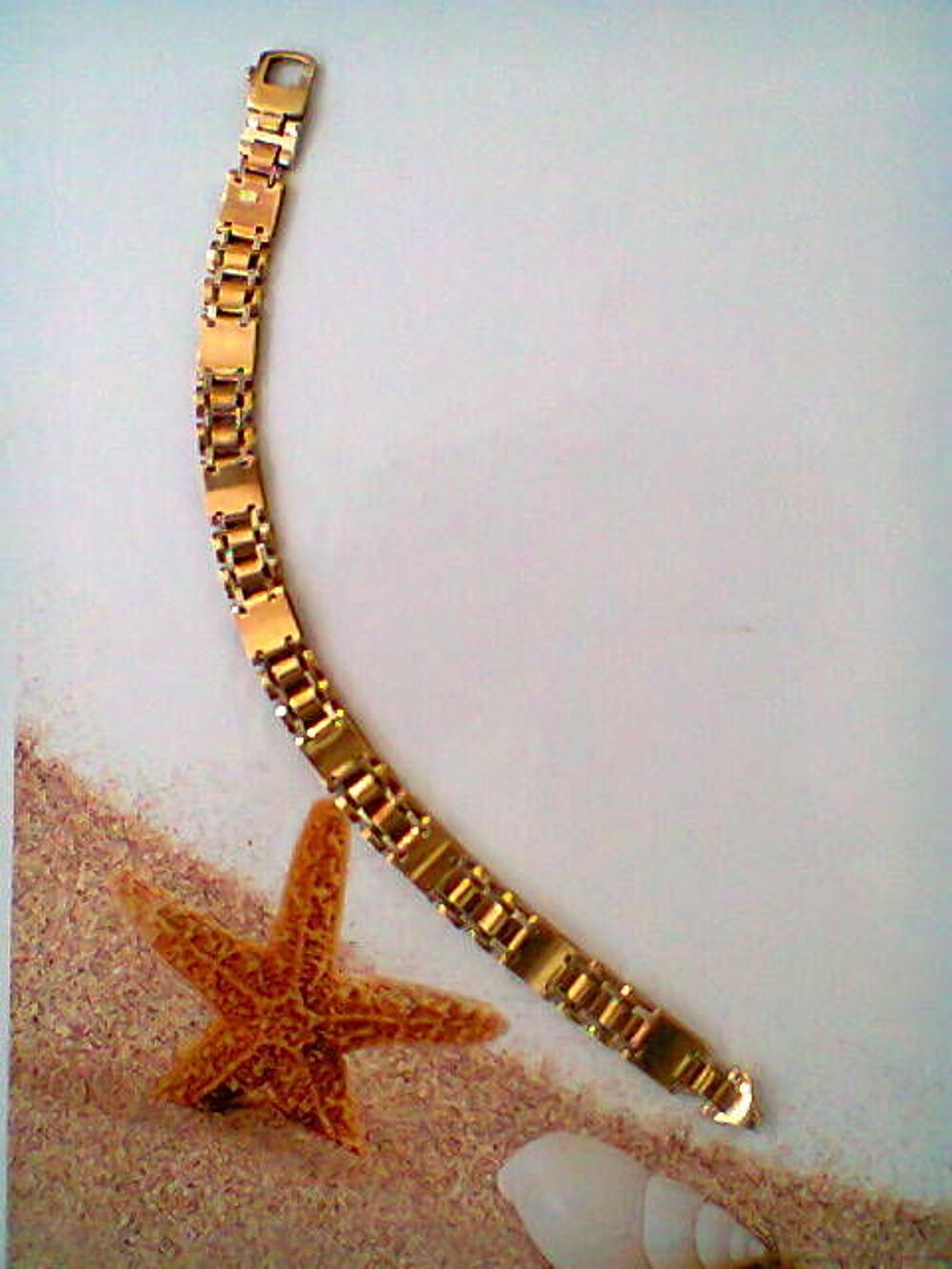 BRACELET HOMME OR 18 Carats, 18 Carat gold bracelet for men
Bijoux et montres