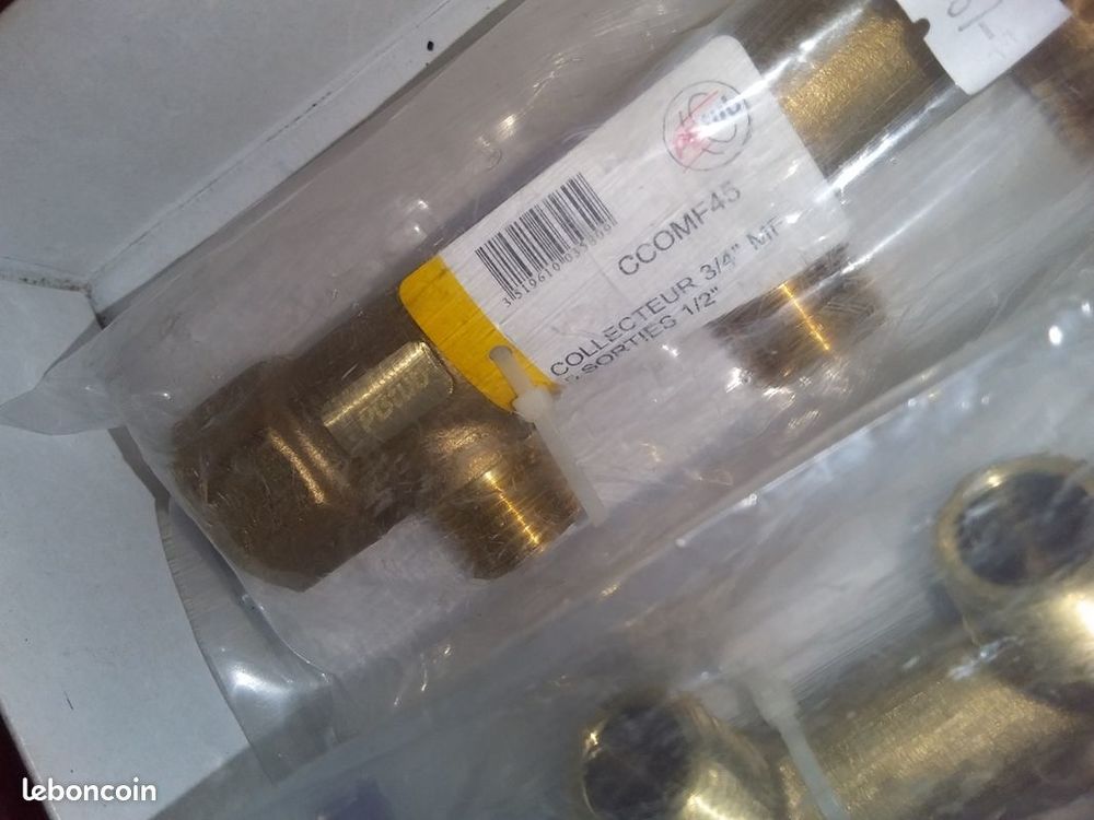 Collecteur Classique 3/4"- 1/2" Entraxe 50mm-&Oslash; corps Bricolage