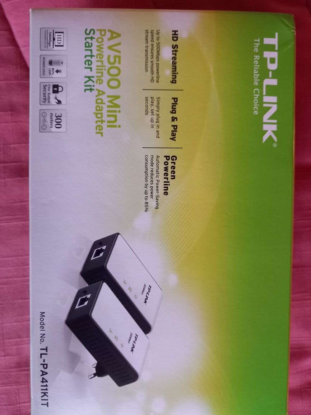 TP-LINK CPL TL-PA411 KIT Matériel informatique