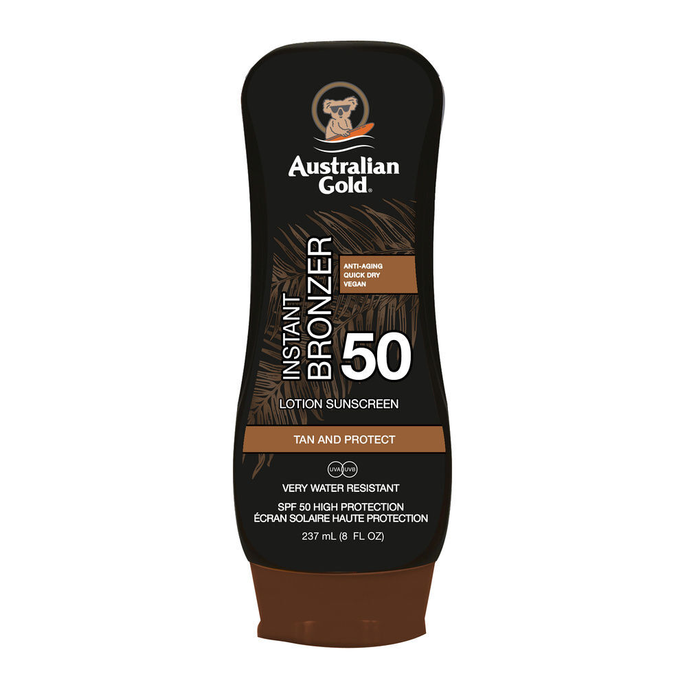 Australian Gold Lotion avec Agent Bronzant SPF 50 237 ml Jardin