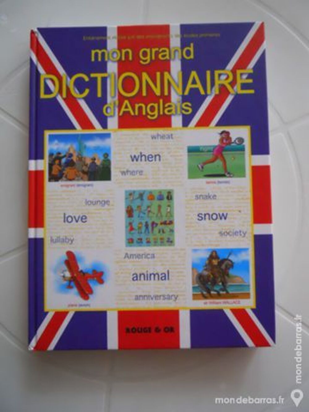 Mon grand dictionnaire d'Anglais pour primaires Livres et BD
