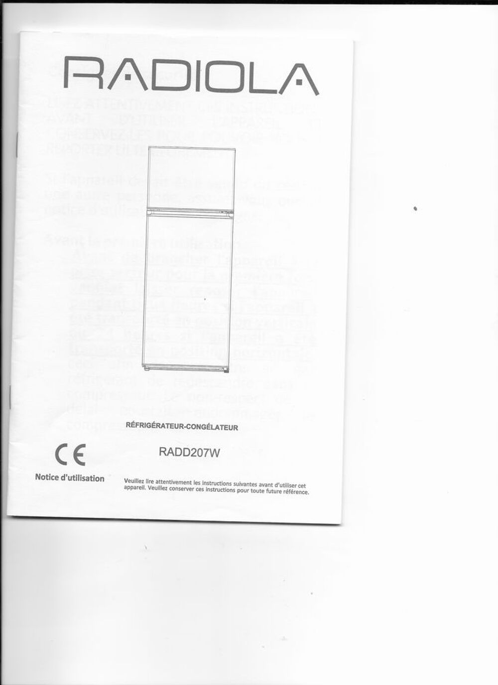 DU FROID DOUBLE Electroménager