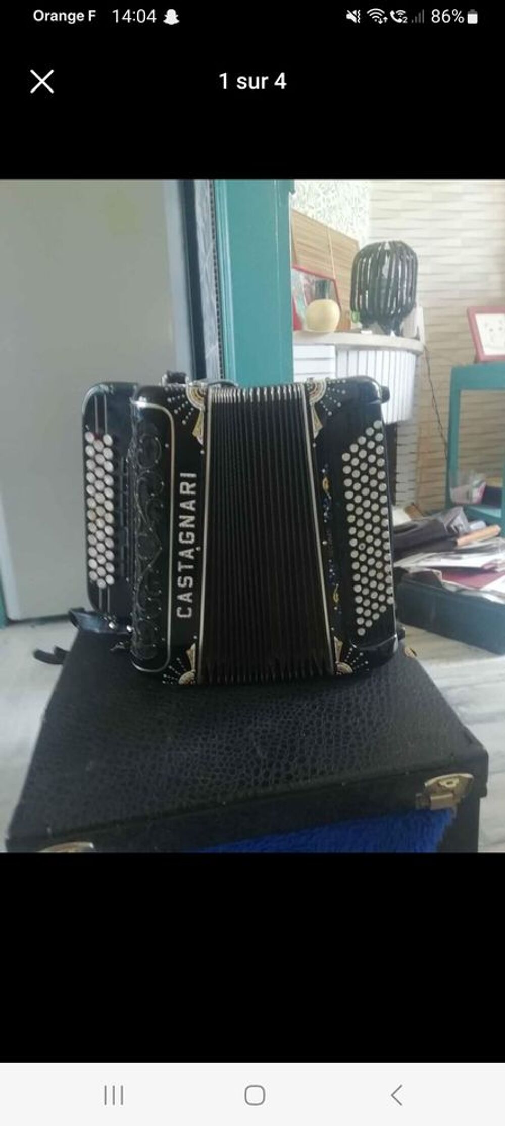 Accord&eacute;on mixte Castagnari Instruments de musique