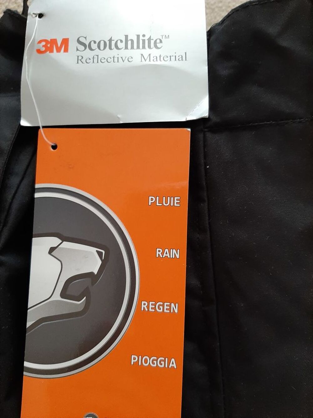 PANTALON MOTARD NOIR IMPERM&Eacute;ABLE
NEUF Vtements