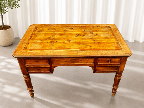 Bureau ancien style Louis XVI bois massif 300 Bordeaux (33)