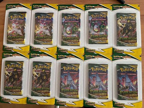 10 booster blister scell carte pokemon original eb07 105 Les Lilas (93)
