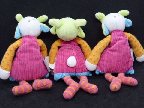 Lot de 3 doudou Colette Moulin Roty Colette et Pinpin 15 Rueil-Malmaison (92)