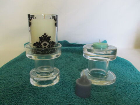 Duo porte bougies réversibles Partylite 7 Saint-Ouen (41)