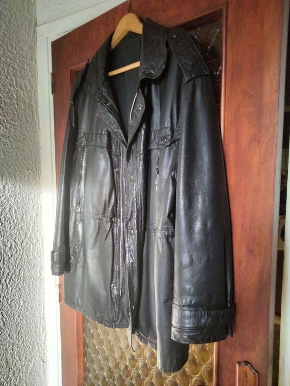 BLOUSON CUIR HOMME Vêtements