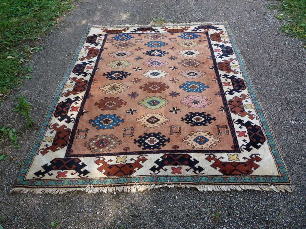 Tapis ancien,Orient,Touareg/Mongolie/yourte/tente/chameau(MT Décoration