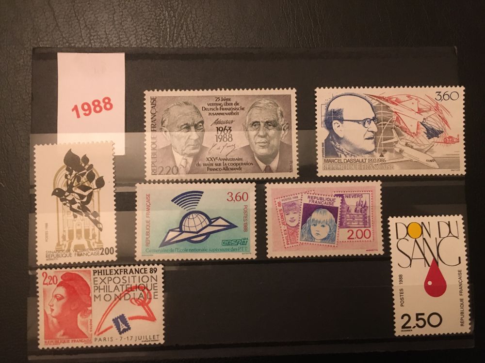TIMBRES ** NEUFS DE FRANCE 1988 