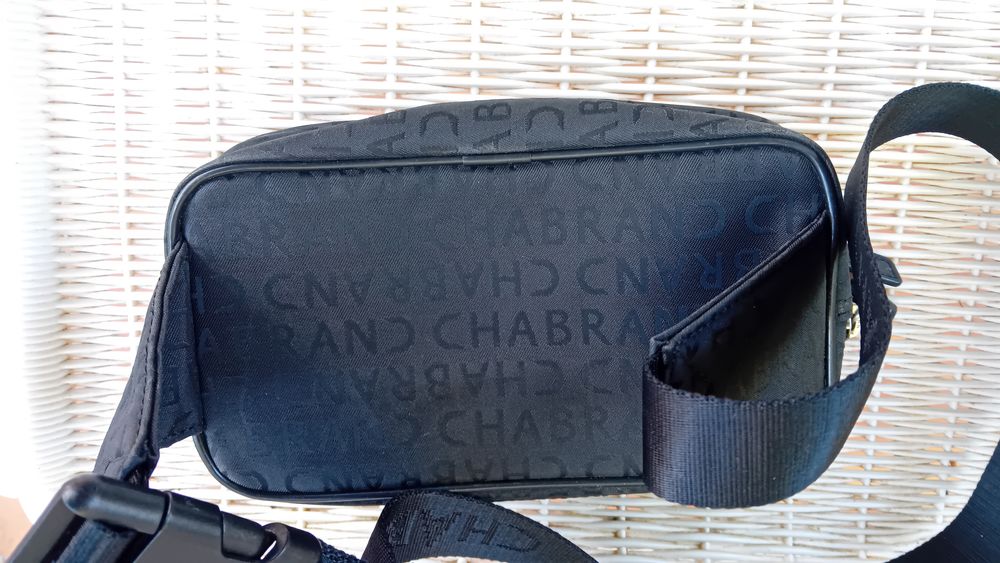 CHABRAND Sac banane HOMME NOIRE. TBE Maroquinerie