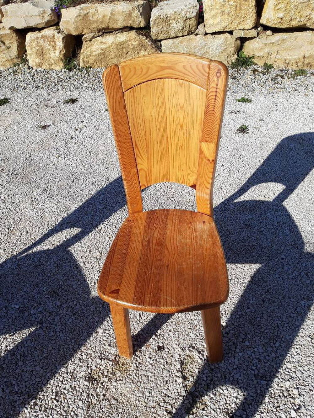 6 Chaise vintage _ Chaise bois _ Chaise en pin Meubles