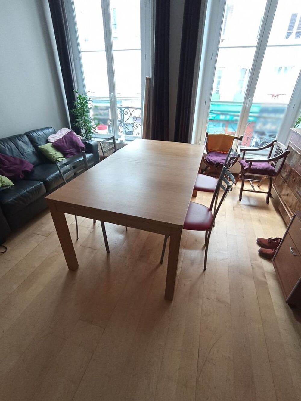 table en bois - 4 &agrave; 12 personnes Meubles