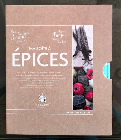 Livres recettes épices 4 Toulon (83)