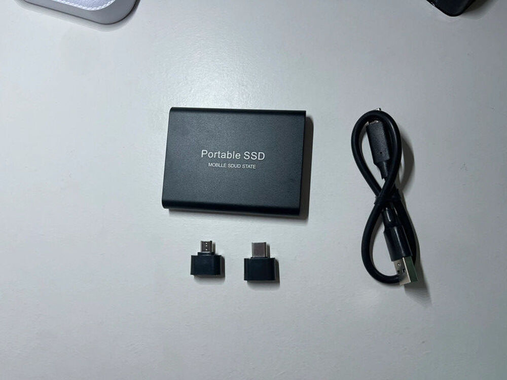 Disque dur portable SSD 2 To / 2Tb USB 3.1 Matériel informatique