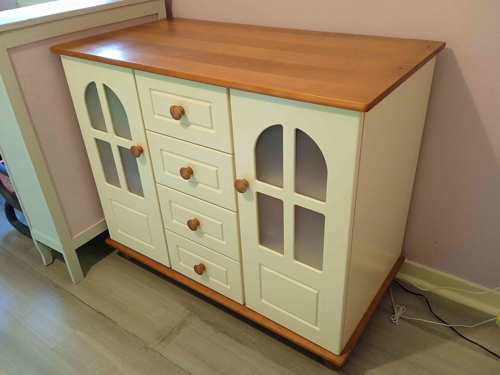 Meuble &agrave; langer et lit b&eacute;b&eacute; &eacute;volutifs Meubles