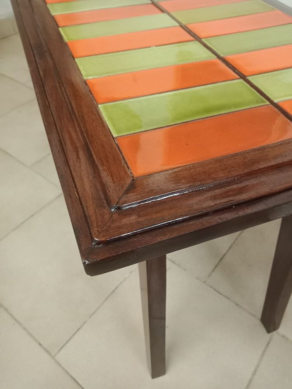 Table basse scandinave palissandre ann&eacute;e 70 Meubles