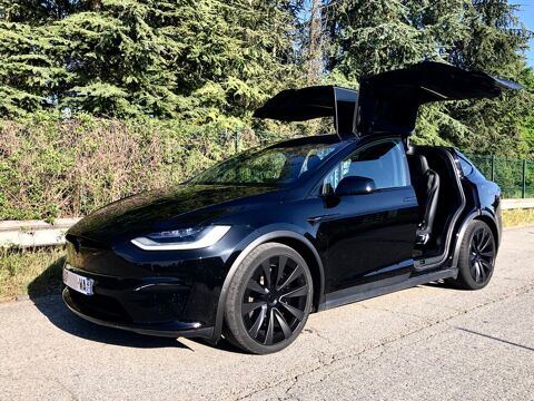 Tesla Model X TESLA MODEL X PLAID 1020 ch AWD TRI MOTOR 6 PLACES TVA RECUP 2023 occasion Lyon 69006