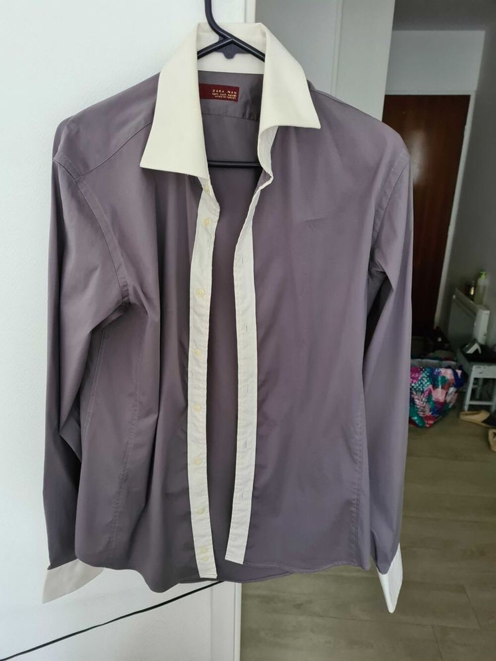 Chemise homme Zara Man Taille 40/41 Vêtements