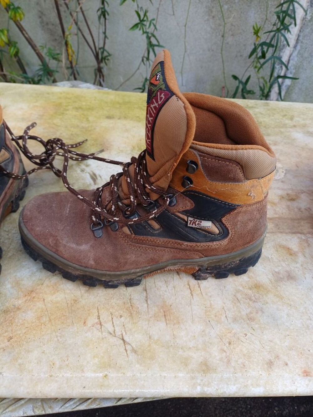 Chaussures de montagne une paire femme, noir, une pairehomme Chaussures