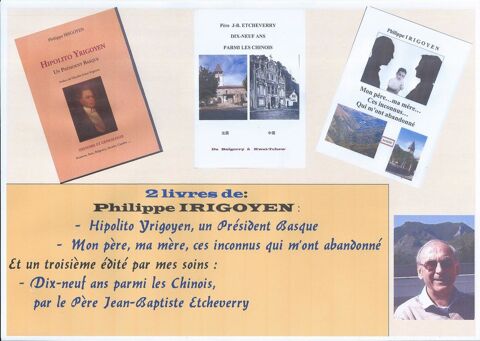 livres écrits et édités par moi-même 0 Lourdes (65)