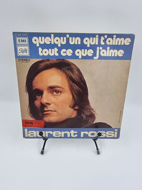 Vinyle 45 tours Laurent Rossi : Quelqu'un qui t'Aime... 2 Vulbens (74)