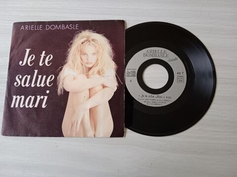 45 Tours Arielle DOMBASLE Je te salue Marie 11 Sautron (44)