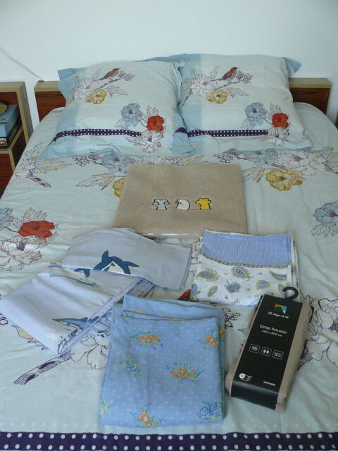 linges de lit (draps parures....)    bibi  10 Saint-Sornin (03)
