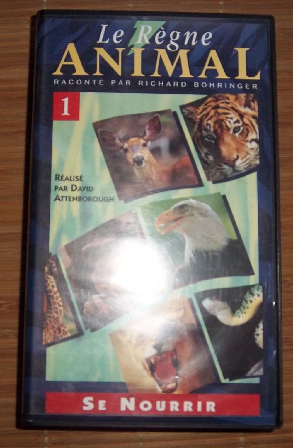 Vhs le r&egrave;gne animal se nourrir DVD et blu-ray