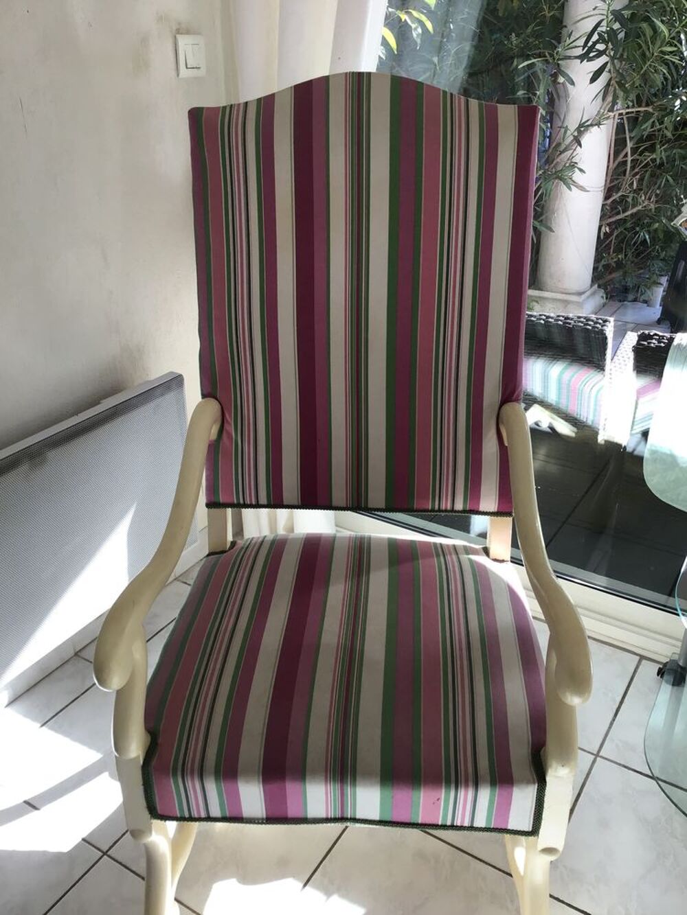 Fauteuil louis XIII os de 
Mouton Meubles