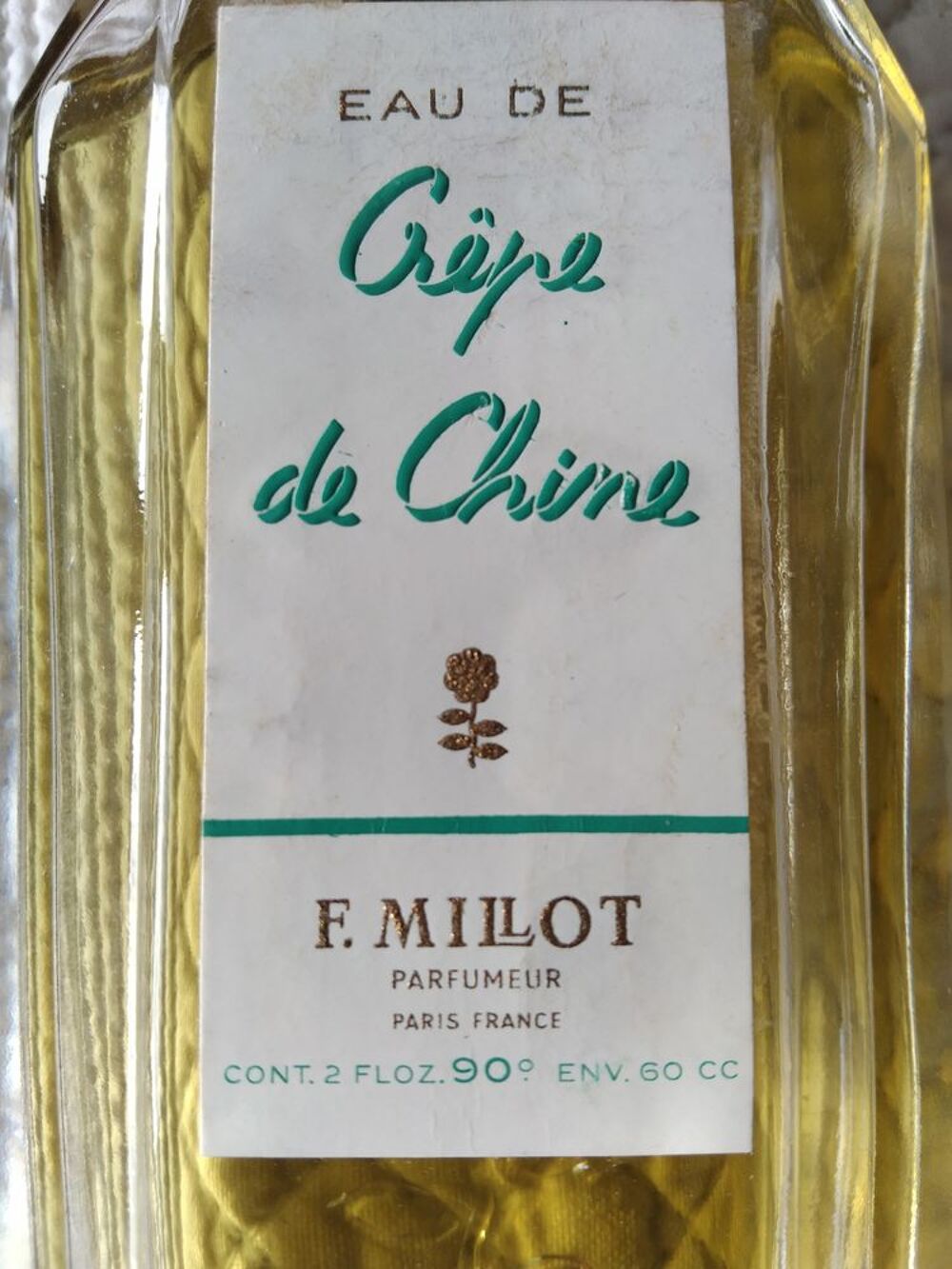 Flacon Eau de Cr&ecirc;pe de Chine 